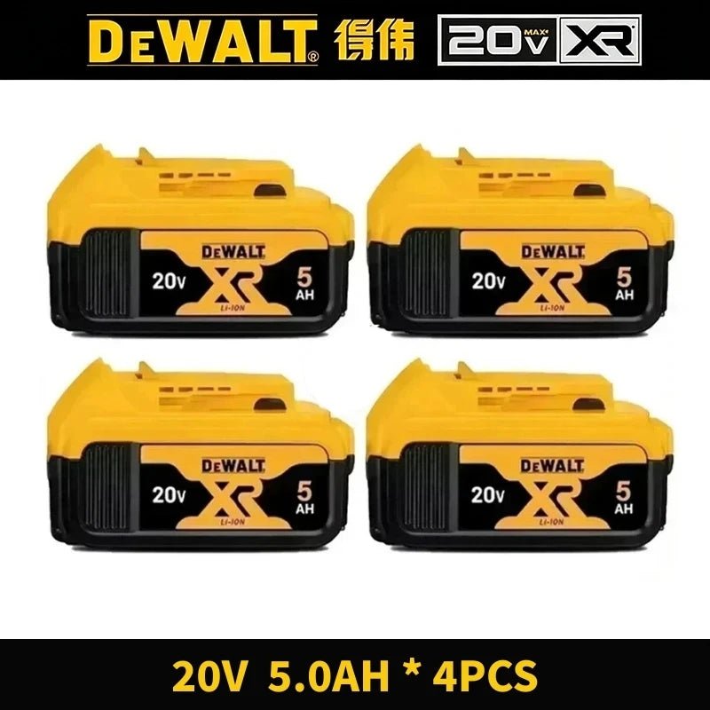 Original Dewalt Power Tool Battery 20V 6Ah DCB206 Compatible with DCB205 DCB200 New 100% High - Quality Replacement for 20V Tools - High Ends Electronics and moreHigh Ends Electronics and moreHigh Ends Electronics and moreOriginal Dewalt Power Tool Battery 20V 6Ah DCB206 Compatible with DCB205 DCB200 New 100% High - Quality Replacement for 20V Tools