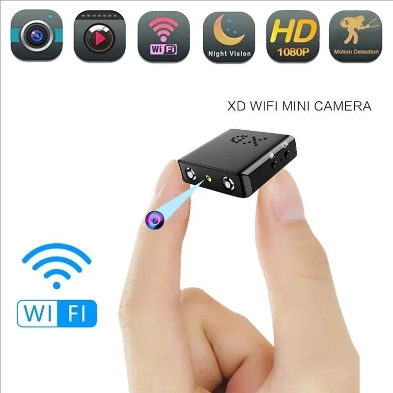 1080P HD Mini Wifi Camera XD Wire Camera Smart Home Security indoor Anti - theft IP Camera Video Voice APP Real - time Cam - High Ends Electronics and moreHigh Ends Electronics and moreHigh Ends Electronics and more1080P HD Mini Wifi Camera XD Wire Camera Smart Home Security indoor Anti - theft IP Camera Video Voice APP Real - time Cam