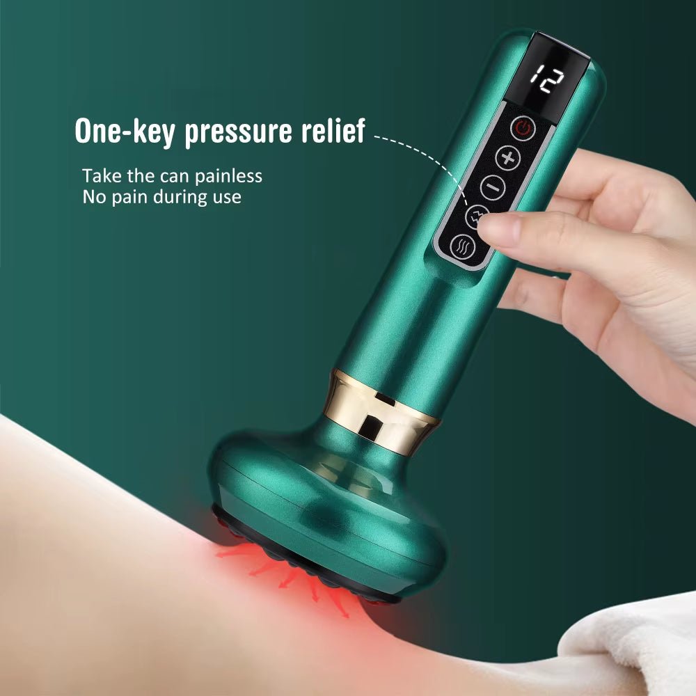 SculptEase™ Magnetic Cupping Massager: Rechargeable Body & Cellulite Scraping Machine - High Ends Electronics and more