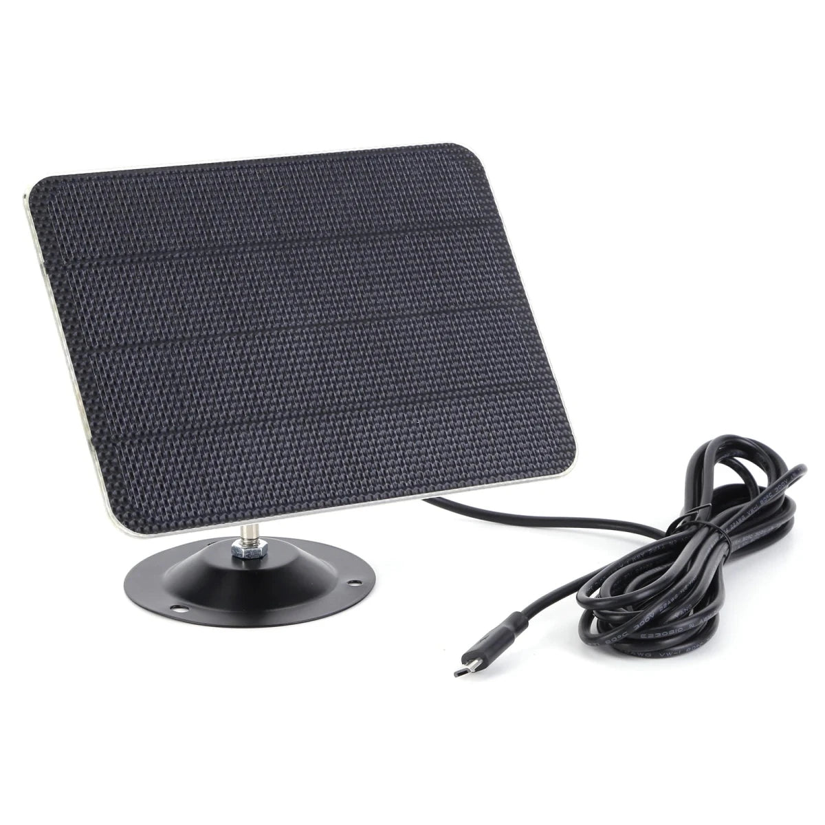 10W 5V Solar Panel IP Security Camera Charger USB - C Port Monocrystalline Portable Solar Panel Waterproof Lights - High Ends Electronics and moreHigh Ends Electronics and moreHigh Ends Electronics and more10W 5V Solar Panel IP Security Camera Charger USB - C Port Monocrystalline Portable Solar Panel Waterproof Lights