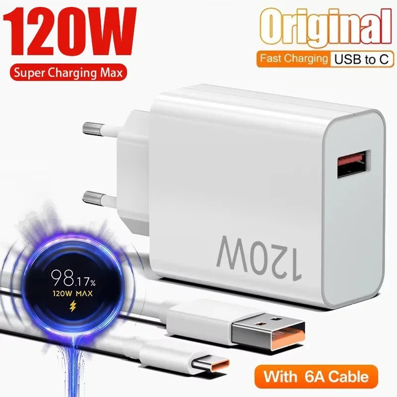 120W Fast Charger EU Turbo Charge Hypercharge Adapter USB C for Xiaomi 11 12 13 14 15 Ultra 17 Redmi Note 11 12 POCO F8 Ultra X5 - High Ends Electronics and moreHigh Ends Electronics and moreHigh Ends Electronics and more120W Fast Charger EU Turbo Charge Hypercharge Adapter USB C for Xiaomi 11 12 13 14 15 Ultra 17 Redmi Note 11 12 POCO F8 Ultra X5