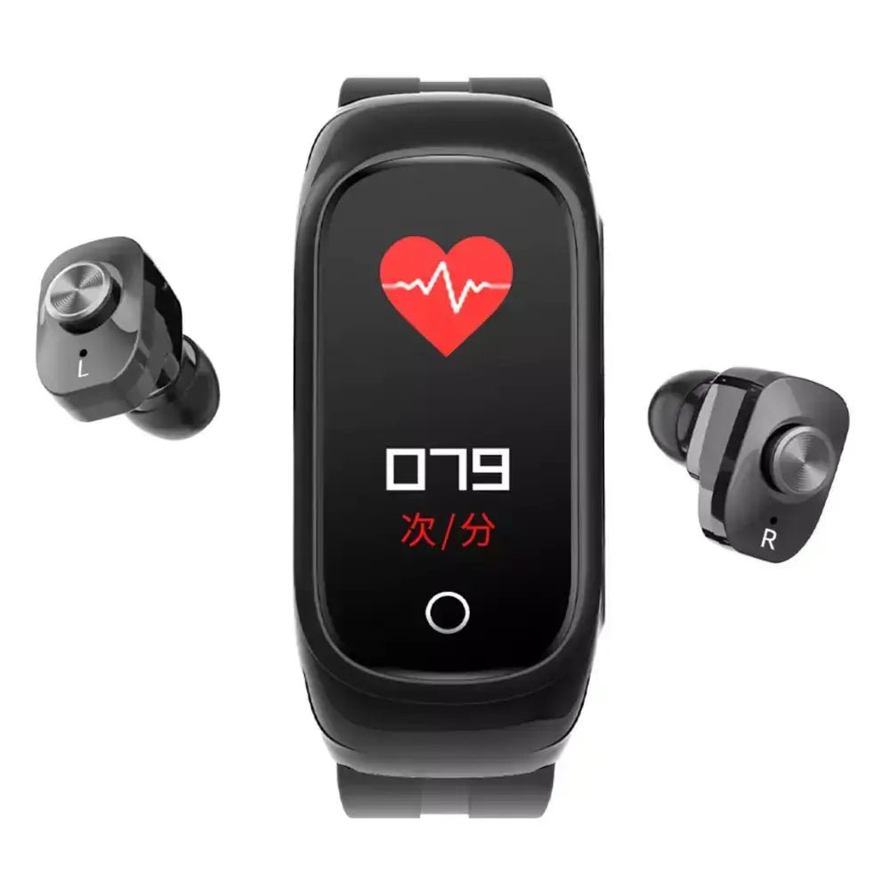 2 - In - 1 Smart Watch & Earbuds Fitness True Wireless Combo - High Ends Electronics and moreHigh Ends Electronics and moreHigh Ends Electronics and more2 - In - 1 Smart Watch & Earbuds Fitness True Wireless Combo