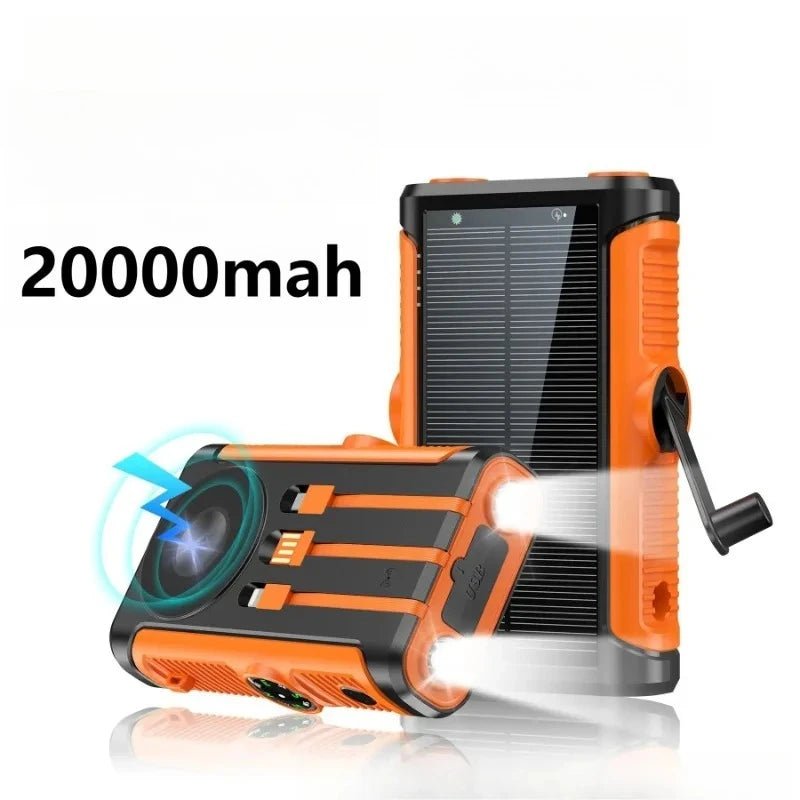 2025 NEW Solar Power Bank 20000mAh 22.5W Magnetic Wireless Powerbank Hand Crank with Cable Portable Charger for Outdoor Camping - High Ends Electronics and moreHigh Ends Electronics and moreHigh Ends Electronics and more2025 NEW Solar Power Bank 20000mAh 22.5W Magnetic Wireless Powerbank Hand Crank with Cable Portable Charger for Outdoor Camping