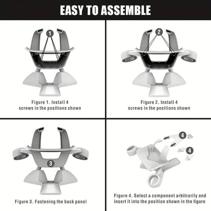 2025 Virtual Reality Headset Stand Easy Install Compatible with Oculus Quest 2 Quest Rift Rift S Valve Index VR Headset & Touch - High Ends Electronics and moreHigh Ends Electronics and moreHigh Ends Electronics and more2025 Virtual Reality Headset Stand Easy Install Compatible with Oculus Quest 2 Quest Rift Rift S Valve Index VR Headset & Touch
