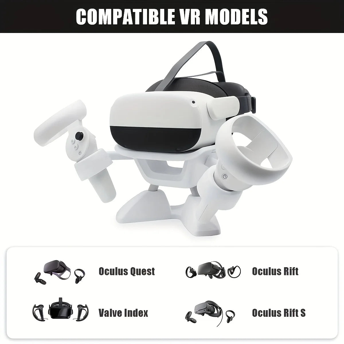 2025 Virtual Reality Headset Stand Easy Install Compatible with Oculus Quest 2 Quest Rift Rift S Valve Index VR Headset & Touch - High Ends Electronics and moreHigh Ends Electronics and moreHigh Ends Electronics and more2025 Virtual Reality Headset Stand Easy Install Compatible with Oculus Quest 2 Quest Rift Rift S Valve Index VR Headset & Touch