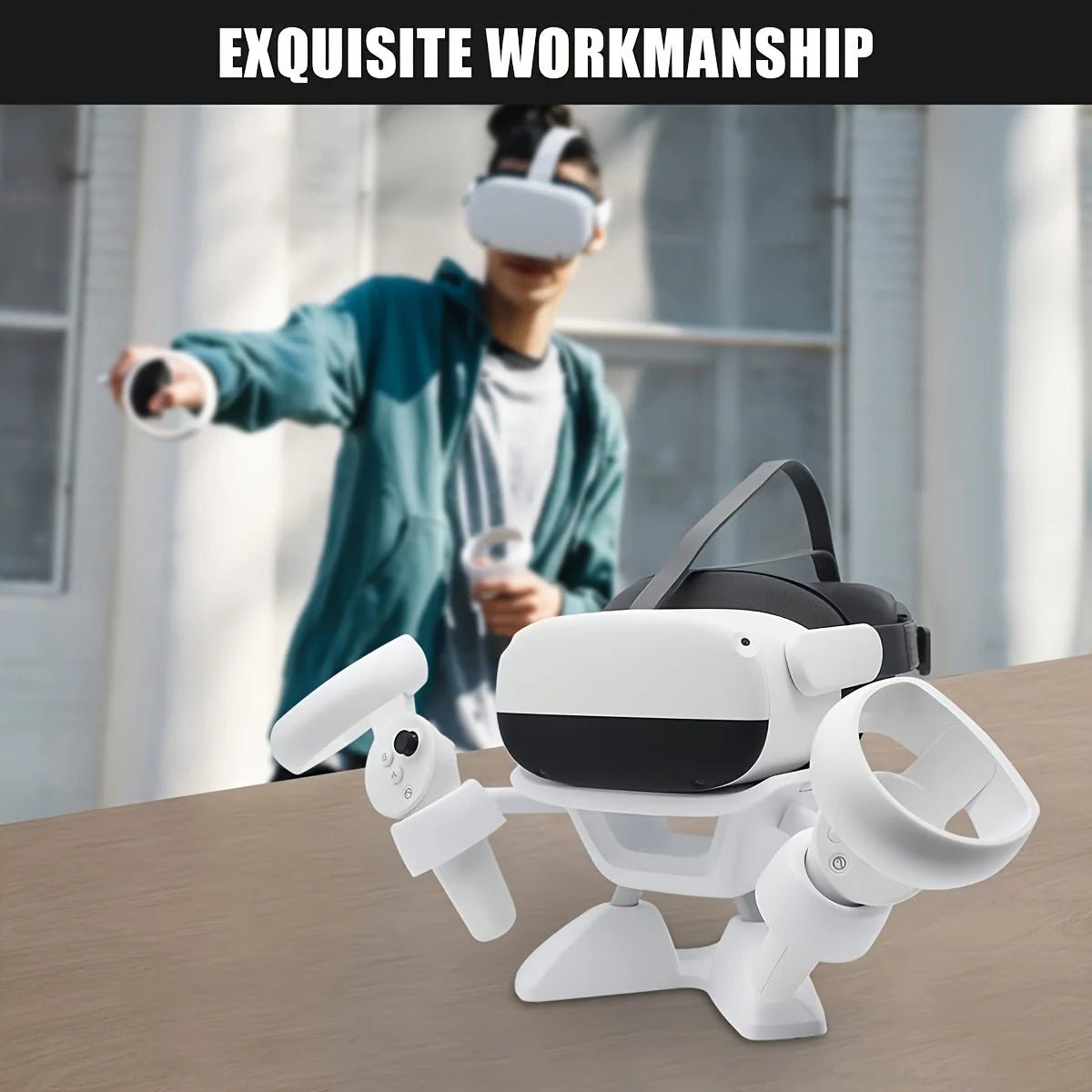 2025 Virtual Reality Headset Stand Easy Install Compatible with Oculus Quest 2 Quest Rift Rift S Valve Index VR Headset & Touch - High Ends Electronics and moreHigh Ends Electronics and moreHigh Ends Electronics and more2025 Virtual Reality Headset Stand Easy Install Compatible with Oculus Quest 2 Quest Rift Rift S Valve Index VR Headset & Touch
