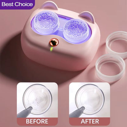 Ultrasonic Contact Lens Cleaner – Deep Clean, Gentle Care, Crystal Clear Vision - High Ends Electronics and more