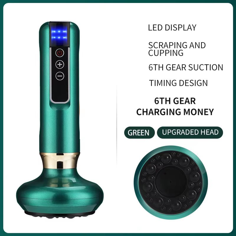 SculptEase™ Magnetic Cupping Massager: Rechargeable Body & Cellulite Scraping Machine - High Ends Electronics and more