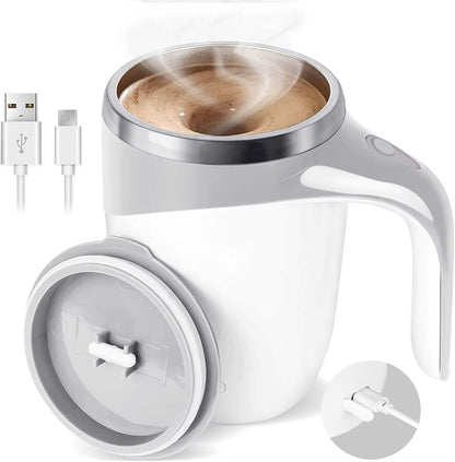 Automatic Self - Stirring Mug – Mix Smarter, Sip Smoother - High Ends Electronics and more