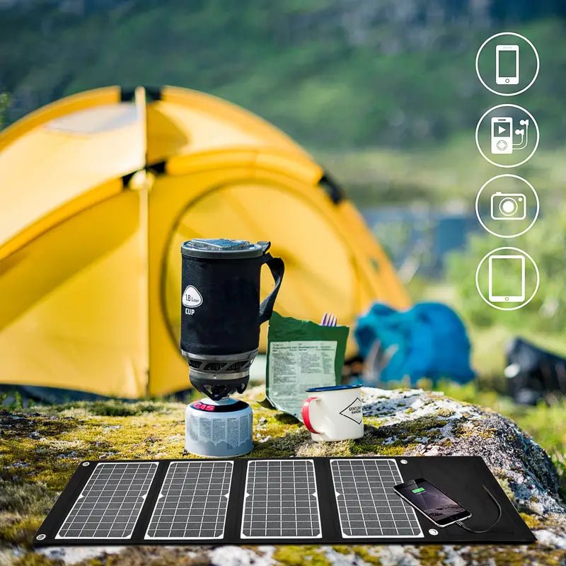 30W Portable Solar Charger for Hiking and Camping - High Ends Electronics and moreHigh Ends Electronics and moreHigh Ends Electronics and more30W Portable Solar Charger for Hiking and Camping