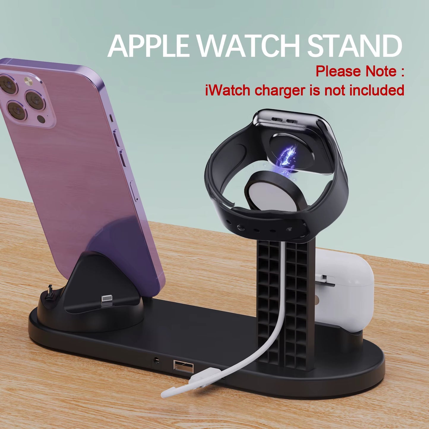 ChargeHub™ Pro 4 - in - 1 Wireless Dock – One Stand. Total Power. Zero Clutter - High Ends Electronics and more