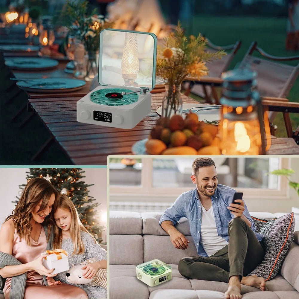 Mini Retro Bluetooth Speaker – Sound Sleep Meets Vintage Vibes - High Ends Electronics and more