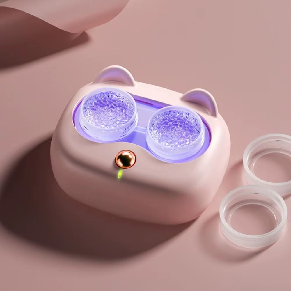 Ultrasonic Contact Lens Cleaner – Deep Clean, Gentle Care, Crystal Clear Vision - High Ends Electronics and more