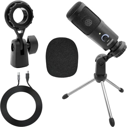 5Core Recording Microphone Podcast Bundle w Condenser Mic Desk Stand Foam Cover Shock Mount - High Ends Electronics and moreHigh Ends Electronics and moreHigh Ends Electronics and more5Core Recording Microphone Podcast Bundle w Condenser Mic Desk Stand Foam Cover Shock Mount