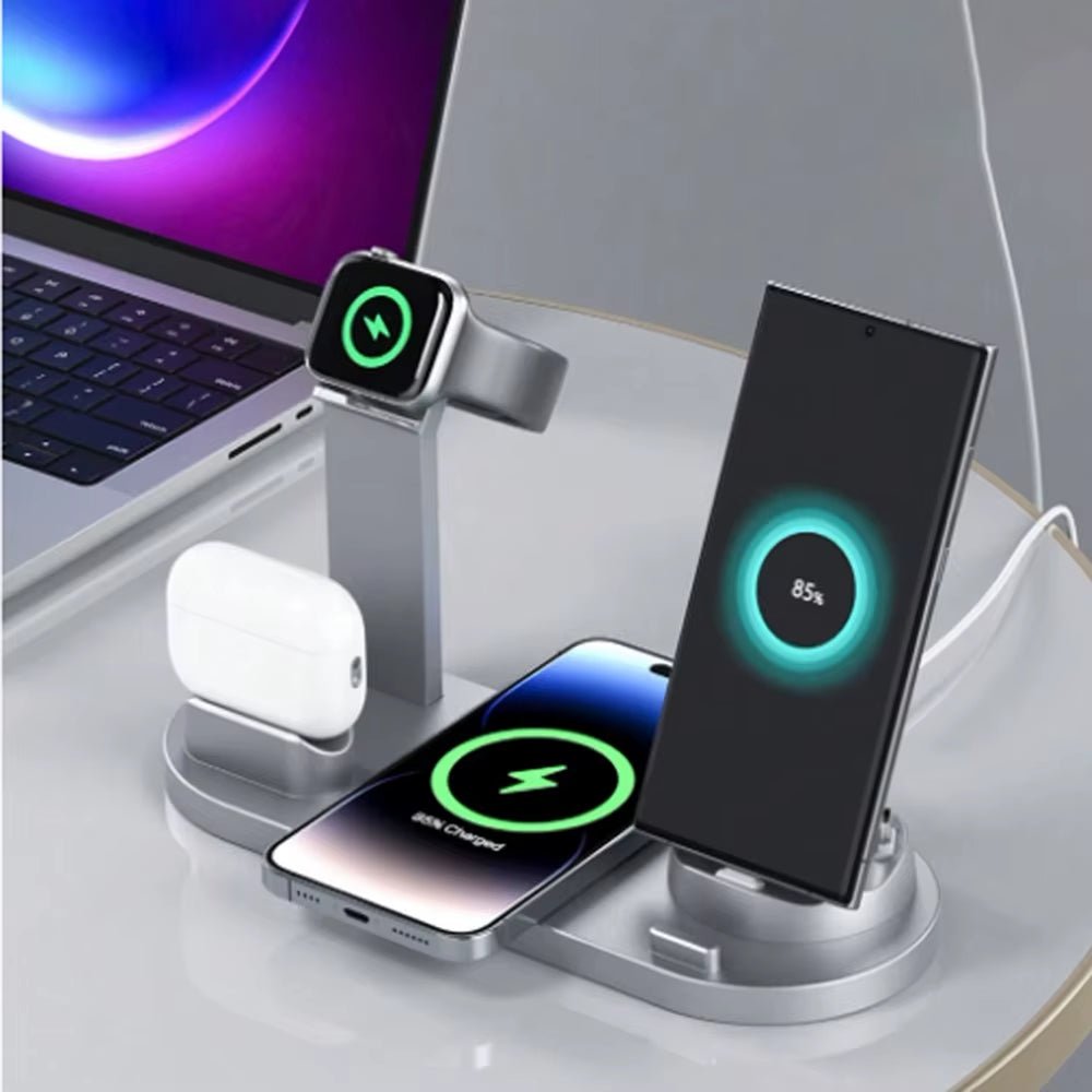 ChargeHub™ Pro 4 - in - 1 Wireless Dock – One Stand. Total Power. Zero Clutter - High Ends Electronics and more