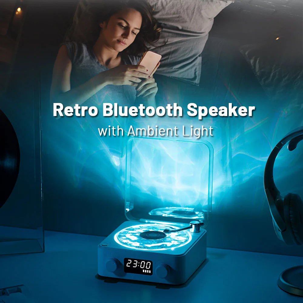 Mini Retro Bluetooth Speaker – Sound Sleep Meets Vintage Vibes - High Ends Electronics and more