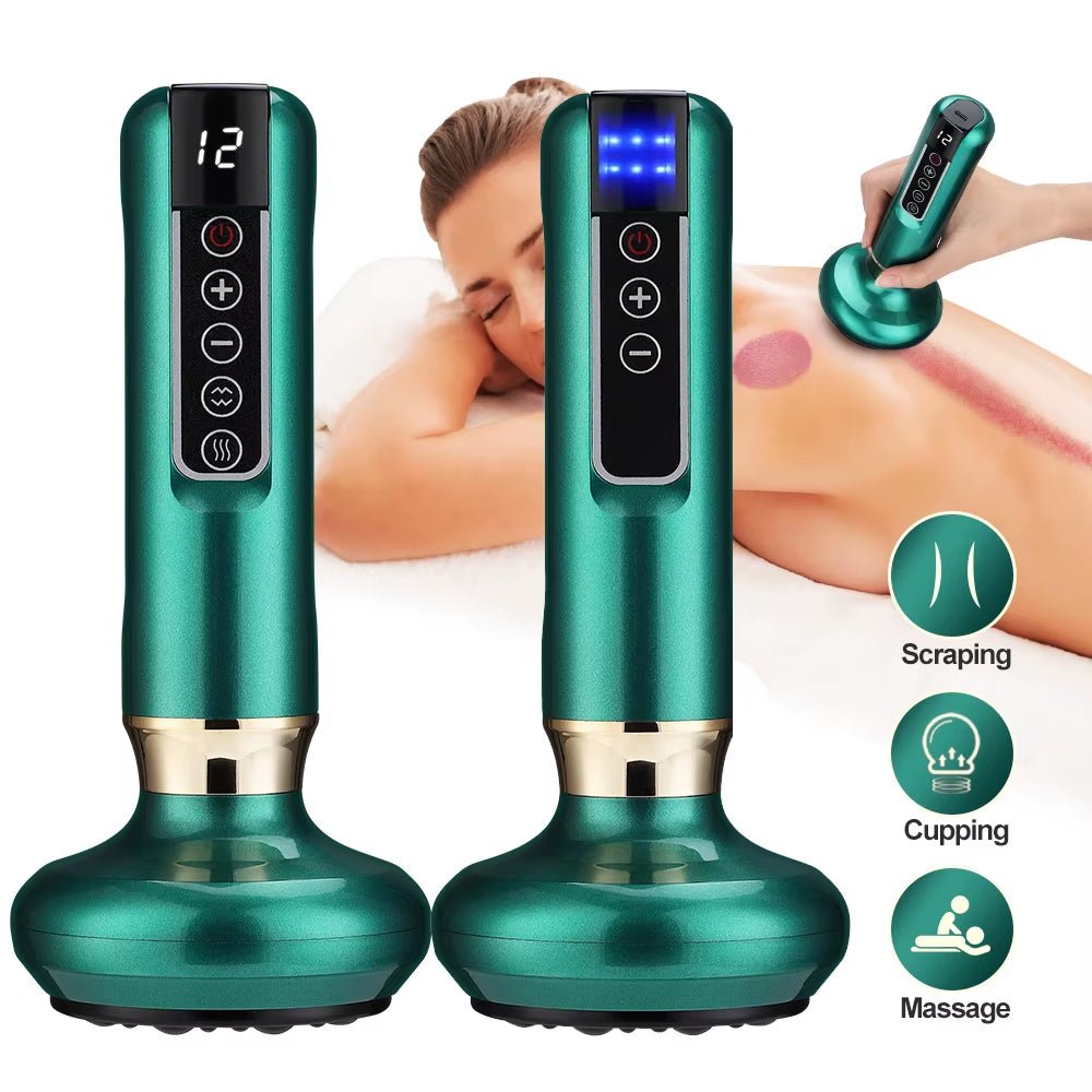 SculptEase™ Magnetic Cupping Massager: Rechargeable Body & Cellulite Scraping Machine - High Ends Electronics and more