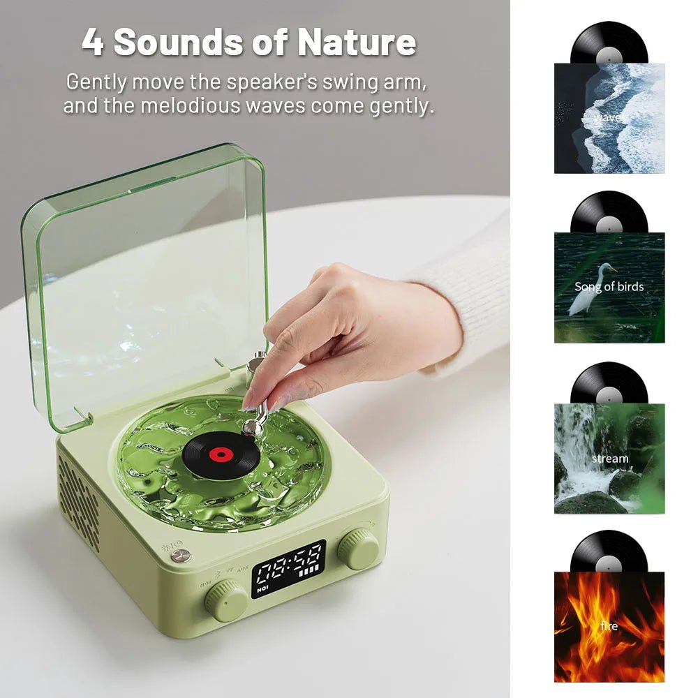 Mini Retro Bluetooth Speaker – Sound Sleep Meets Vintage Vibes - High Ends Electronics and more