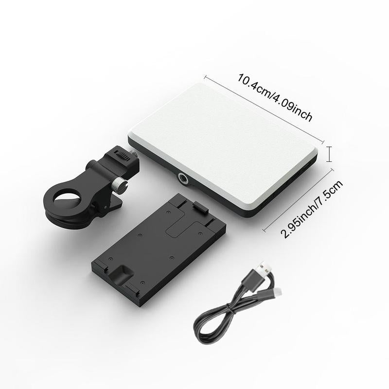 Portable Rechargeable LED Clip - On Selfie Light - High Ends Electronics and more