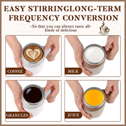 Automatic Self - Stirring Mug – Mix Smarter, Sip Smoother - High Ends Electronics and more