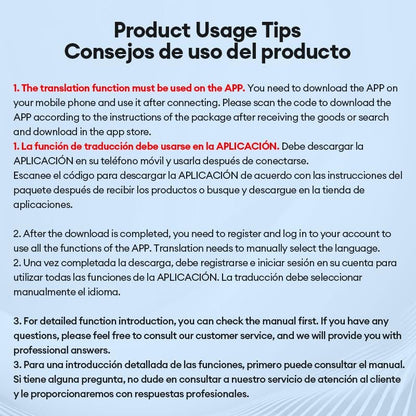 135 Languages Wireless Bluetooth Translation Earphones - High Ends Electronics and more