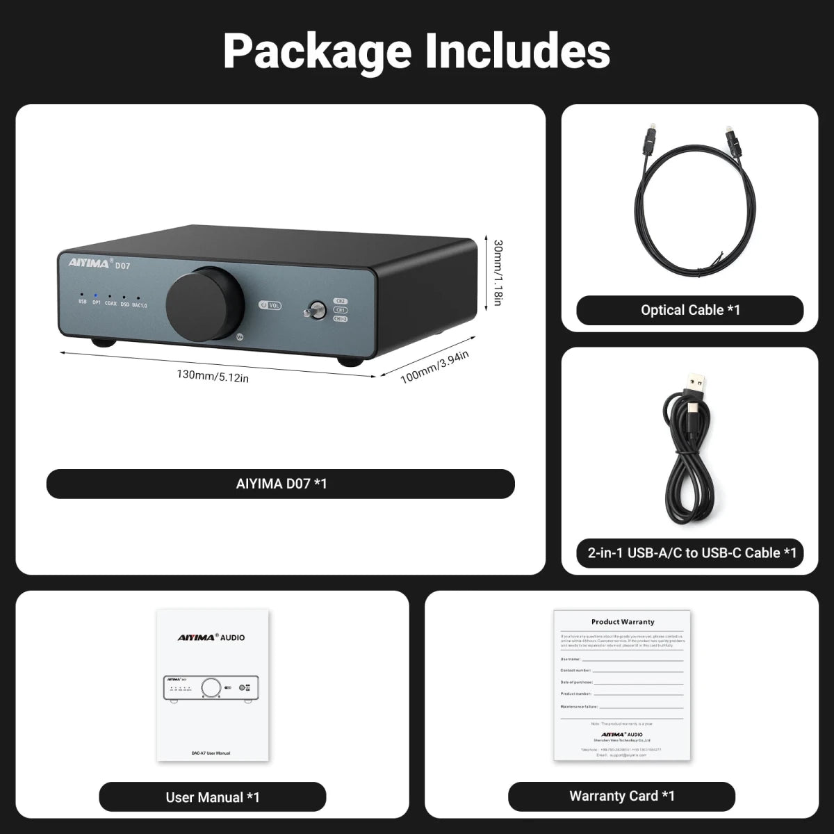 AIYIMA D07 DAC XMOS XU316 AKM 4493S HIFI Mini Desktop Decoder PCM 768kHz/32Bit DSD512 Optical fiber/coaxial/USB input RCA output - High Ends Electronics and moreHigh Ends Electronics and moreHigh Ends Electronics and moreAIYIMA D07 DAC XMOS XU316 AKM 4493S HIFI Mini Desktop Decoder PCM 768kHz/32Bit DSD512 Optical fiber/coaxial/USB input RCA output