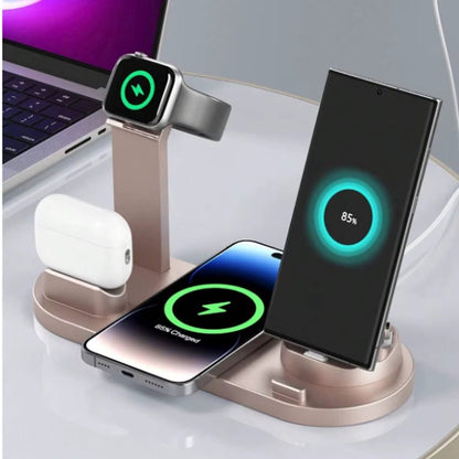 ChargeHub™ Pro 4 - in - 1 Wireless Dock – One Stand. Total Power. Zero Clutter - High Ends Electronics and more