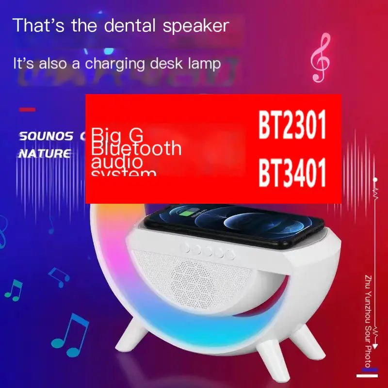 BT - 3401 Bluetooth Speaker with Colorful Atmosphere Light - High Ends Electronics and moreHigh Ends Electronics and moreHigh Ends Electronics and moreBT - 3401 Bluetooth Speaker with Colorful Atmosphere Light