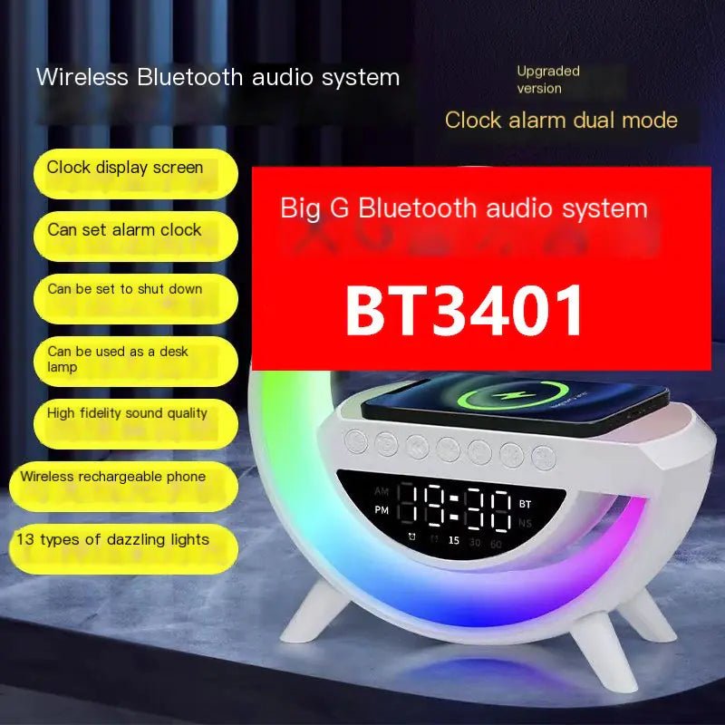 BT - 3401 Bluetooth Speaker with Colorful Atmosphere Light - High Ends Electronics and moreHigh Ends Electronics and moreHigh Ends Electronics and moreBT - 3401 Bluetooth Speaker with Colorful Atmosphere Light
