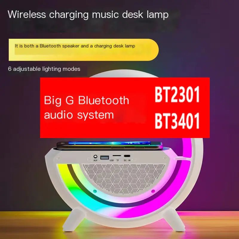 BT - 3401 Bluetooth Speaker with Colorful Atmosphere Light - High Ends Electronics and moreHigh Ends Electronics and moreHigh Ends Electronics and moreBT - 3401 Bluetooth Speaker with Colorful Atmosphere Light