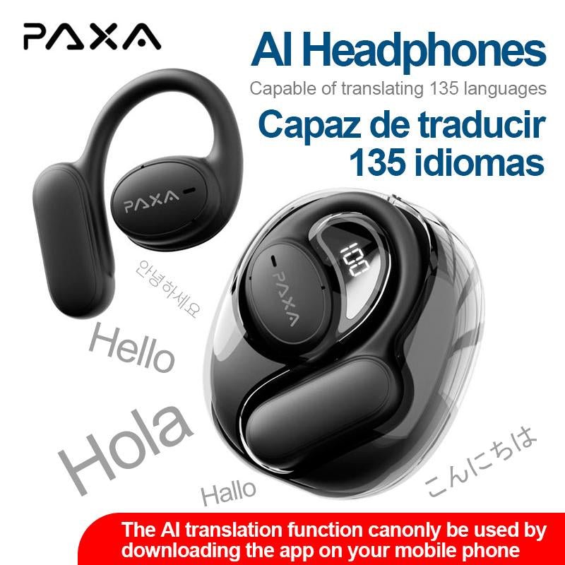 135 Languages Wireless Bluetooth Translation Earphones - High Ends Electronics and more