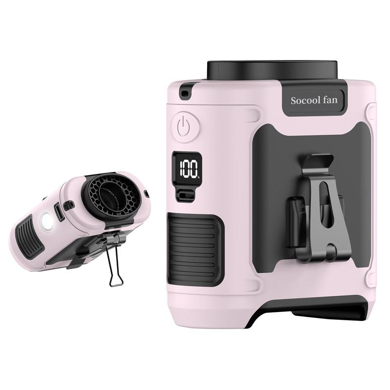 Portable 10,000mAh Power Bank: 3 - in - 1 Fan, Torch & LED Light - High Ends Electronics and more