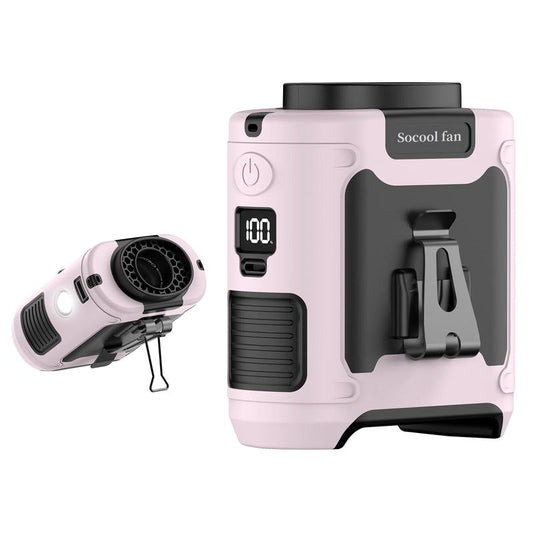 Portable 10,000mAh Power Bank: 3 - in - 1 Fan, Torch & LED Light - High Ends Electronics and more