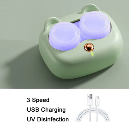 Ultrasonic Contact Lens Cleaner – Deep Clean, Gentle Care, Crystal Clear Vision - High Ends Electronics and more