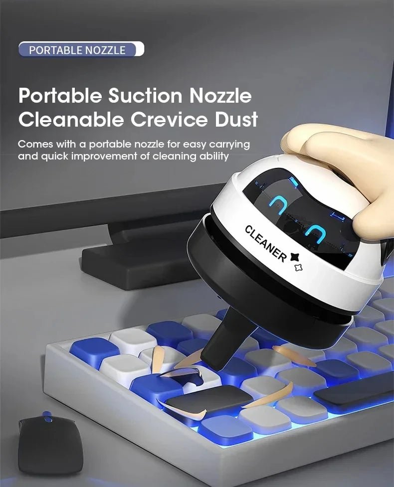 Desk Table Dust Vacuum Handheld Mini Vacuum Cleaner USB Table Sweeper Home Office Desktop Pencil Crumbs Cleaner Vacuum Cleaner - High Ends Electronics and moreHigh Ends Electronics and moreHigh Ends Electronics and moreDesk Table Dust Vacuum Handheld Mini Vacuum Cleaner USB Table Sweeper Home Office Desktop Pencil Crumbs Cleaner Vacuum Cleaner