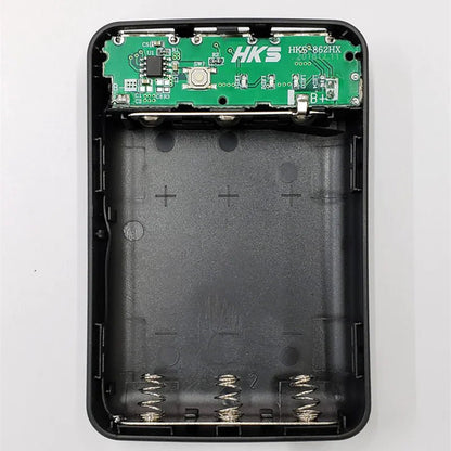 DIY No - Solder 18650 Power Bank Case with 3 USB Ports - High Ends Electronics and moreHigh Ends Electronics and moreHigh Ends Electronics and moreDIY No - Solder 18650 Power Bank Case with 3 USB Ports