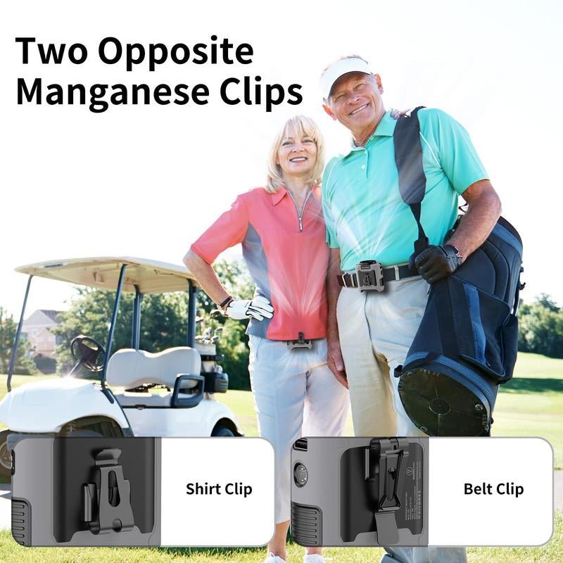 Portable 10,000mAh Power Bank: 3 - in - 1 Fan, Torch & LED Light - High Ends Electronics and more