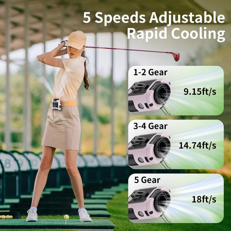 Portable 10,000mAh Power Bank: 3 - in - 1 Fan, Torch & LED Light - High Ends Electronics and more