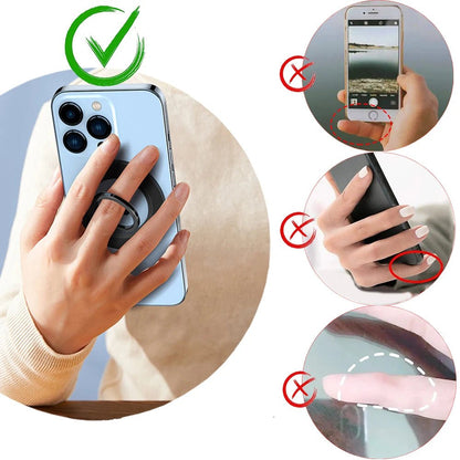 For Magnetic Finger Clasp 3 Sections Double Sided Magnetic Suction Suction 1Pcs Ultra Light And Ultra Thin Strong Suction Rotati - High Ends Electronics and moreHigh Ends Electronics and moreHigh Ends Electronics and moreFor Magnetic Finger Clasp 3 Sections Double Sided Magnetic Suction Suction 1Pcs Ultra Light And Ultra Thin Strong Suction Rotati