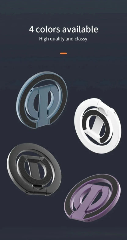 For MagSafe Double Sided Magnetic Ring Phone Holder Portable Folding Cellphones Stand Car Accessories Support Bracket Grip - High Ends Electronics and moreHigh Ends Electronics and moreHigh Ends Electronics and moreFor MagSafe Double Sided Magnetic Ring Phone Holder Portable Folding Cellphones Stand Car Accessories Support Bracket Grip