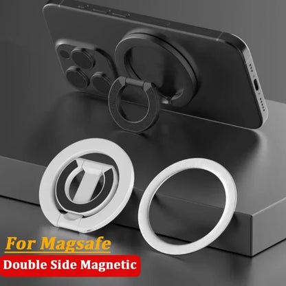 For MagSafe Double Sided Magnetic Ring Phone Holder Portable Folding Cellphones Stand Car Accessories Support Bracket Grip - High Ends Electronics and moreHigh Ends Electronics and moreHigh Ends Electronics and moreFor MagSafe Double Sided Magnetic Ring Phone Holder Portable Folding Cellphones Stand Car Accessories Support Bracket Grip