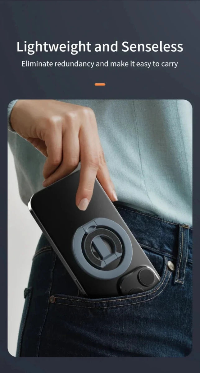 For MagSafe Double Sided Magnetic Ring Phone Holder Portable Folding Cellphones Stand Car Accessories Support Bracket Grip - High Ends Electronics and moreHigh Ends Electronics and moreHigh Ends Electronics and moreFor MagSafe Double Sided Magnetic Ring Phone Holder Portable Folding Cellphones Stand Car Accessories Support Bracket Grip