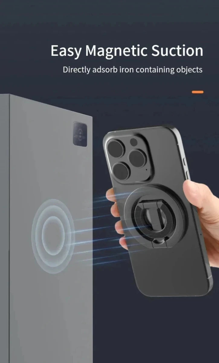 For MagSafe Double Sided Magnetic Ring Phone Holder Portable Folding Cellphones Stand Car Accessories Support Bracket Grip - High Ends Electronics and moreHigh Ends Electronics and moreHigh Ends Electronics and moreFor MagSafe Double Sided Magnetic Ring Phone Holder Portable Folding Cellphones Stand Car Accessories Support Bracket Grip