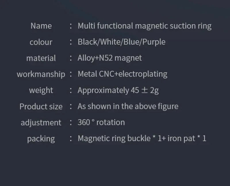 For MagSafe Double Sided Magnetic Ring Phone Holder Portable Folding Cellphones Stand Car Accessories Support Bracket Grip - High Ends Electronics and moreHigh Ends Electronics and moreHigh Ends Electronics and moreFor MagSafe Double Sided Magnetic Ring Phone Holder Portable Folding Cellphones Stand Car Accessories Support Bracket Grip