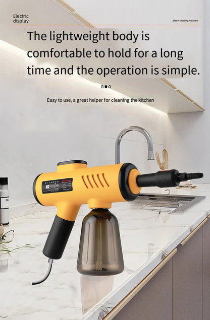 High pressure and high temperature steam cleaner for home fast heat kitchen cleaning portable steam machine ironing clothes - High Ends Electronics and moreHigh Ends Electronics and moreHigh Ends Electronics and moreHigh pressure and high temperature steam cleaner for home fast heat kitchen cleaning portable steam machine ironing clothes