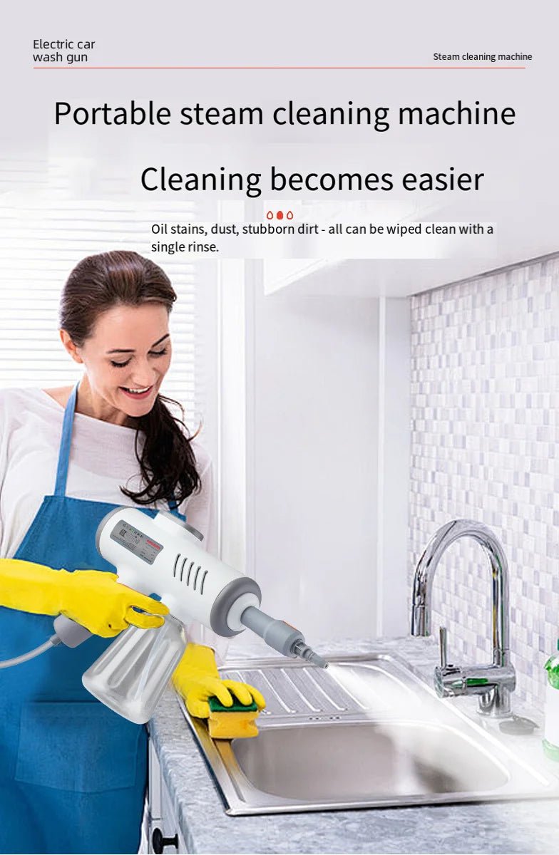 High pressure and high temperature steam cleaner for home fast heat kitchen cleaning portable steam machine ironing clothes - High Ends Electronics and moreHigh Ends Electronics and moreHigh Ends Electronics and moreHigh pressure and high temperature steam cleaner for home fast heat kitchen cleaning portable steam machine ironing clothes