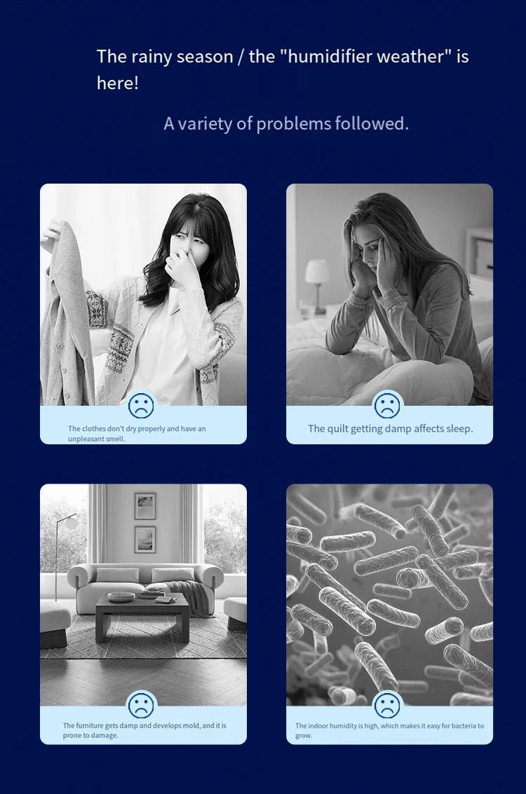 Intelligent Dehumidifier Dryer 110 - 250V Water Full Automatic Stop Noise Reduction Timed Bathroom Bedroom Dehumidifier Air Dryer - High Ends Electronics and moreHigh Ends Electronics and moreHigh Ends Electronics and moreIntelligent Dehumidifier Dryer 110 - 250V Water Full Automatic Stop Noise Reduction Timed Bathroom Bedroom Dehumidifier Air Dryer