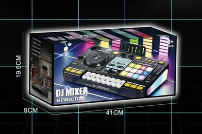 Kids Simulation DJ Mixer Controller Toy Multifunctional Music Effects Electronic Learning Game Birthday Gift for Children Mixers - High Ends Electronics and moreHigh Ends Electronics and moreHigh Ends Electronics and moreKids Simulation DJ Mixer Controller Toy Multifunctional Music Effects Electronic Learning Game Birthday Gift for Children Mixers