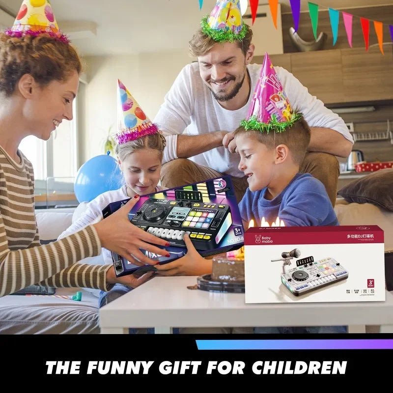 Kids Simulation DJ Mixer Controller Toy Multifunctional Music Effects Electronic Learning Game Birthday Gift for Children Mixers - High Ends Electronics and moreHigh Ends Electronics and moreHigh Ends Electronics and moreKids Simulation DJ Mixer Controller Toy Multifunctional Music Effects Electronic Learning Game Birthday Gift for Children Mixers