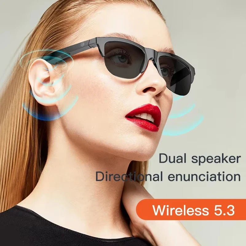 Lenovo Smart Bluetooth V5.3 Sunglasses Glasses Call Outdoor Sports Headphones HIFI Black Technology Anti - touch UV For Men Women - High Ends Electronics and moreHigh Ends Electronics and moreHigh Ends Electronics and moreLenovo Smart Bluetooth V5.3 Sunglasses Glasses Call Outdoor Sports Headphones HIFI Black Technology Anti - touch UV For Men Women